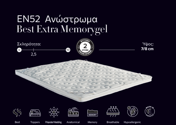 EN52 Ανώστρωμα Best Extra Memorygel
